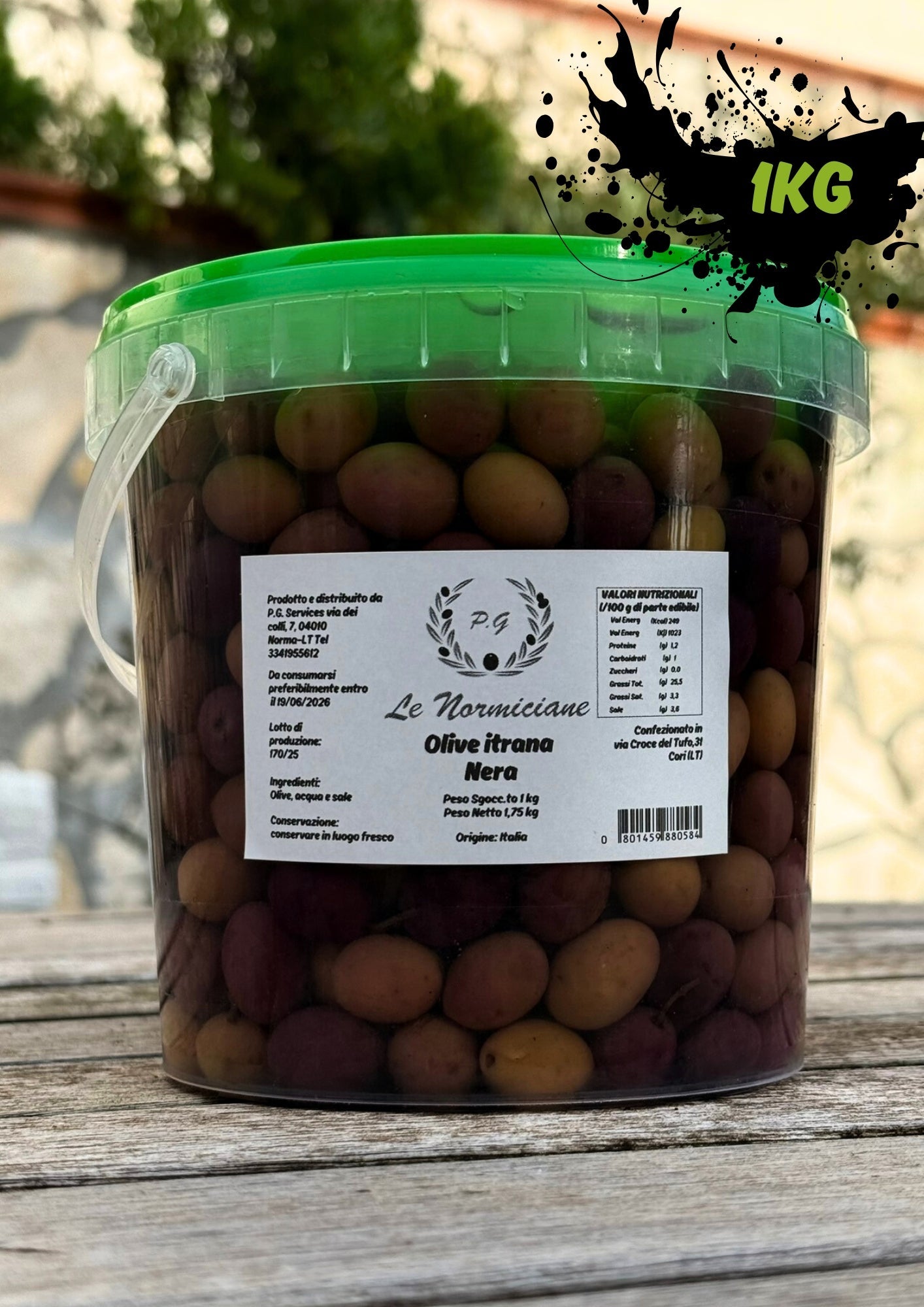 Secchiello Di Olive Normiciane Nere Le Olive Normiciane