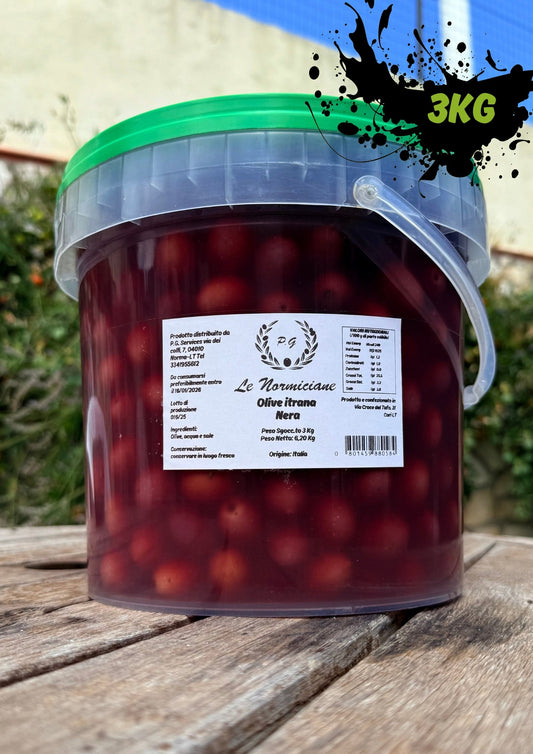 Secchiello Di Olive Normiciane Nere Le Olive Normiciane